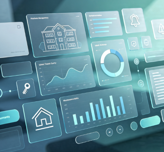 Real Estate Agency Management & Property System PC UI Template