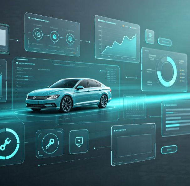 Car Sales & Maintenance Scheduling System PC Backend UI Template