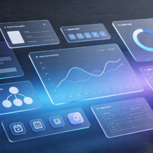 HR Management System UI Template (Desktop) – Organizational Structure & Payroll
