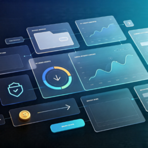 Enterprise Financial Ledger & Asset Management Dashboard UI Template (Desktop)