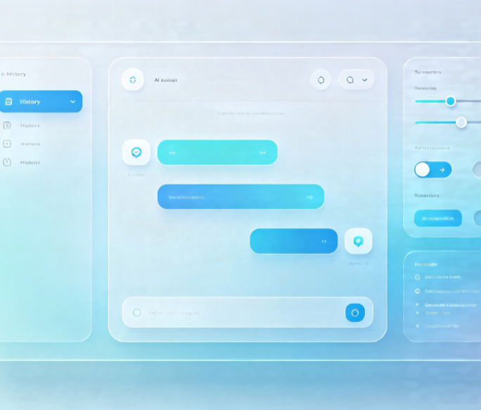 UI Design Templates for General-Purpose AI Applications and Chatbot Desktop Clients