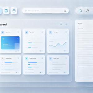 Minimalist Team Collaboration Desktop UI Source Files