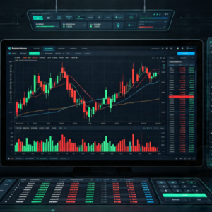 International Financial Market & Data Analytics Dashboard UI Asset Pack