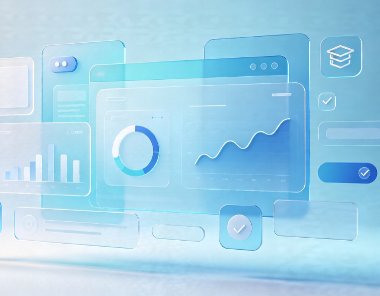Remote Online Education & Live Class Client UI Design Template